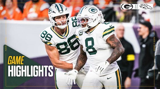 Josh Jacobs 40-YARD TOUCHDOWN | Packers vs. Broncos