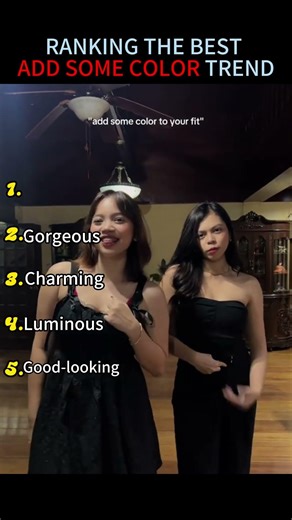 Ranking The Best Add Some Color Trend ✨#tiktoktrend #fypシ゚viral #ranking #usa #addsomecolor
