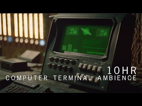 Computer Terminal Ambience - 10HR