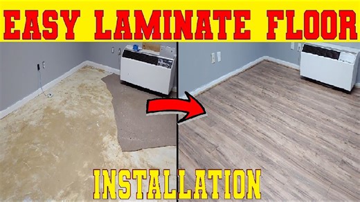 Laminate / floating floor installation | How-to step-by-step very detailed!