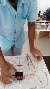 25 shares | Up to the nail... the making of aString Art Wall Clock. #stringart #walldecor #mathskills #onepiece #handicraft #handmade #geometricartwork | Abdulla Asfal | Facebook