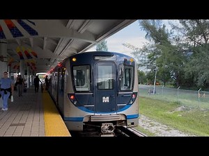 Miami MDT Metrorail - Green Line - Full Ride from Dadeland South to Palmetto