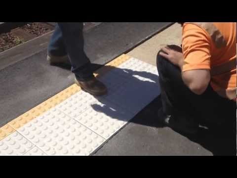 Tactile Paver Installation - Using Schibeci Power Profiler 2500R & 827DE