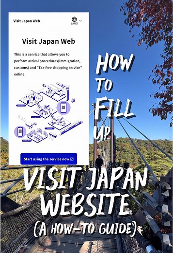 Complete Guide to Filling Visit Japan Web for Travelers