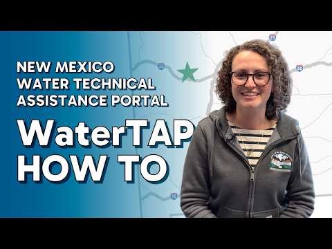 WaterTAP - A New Tool For Public Water System Managers (How To Video)