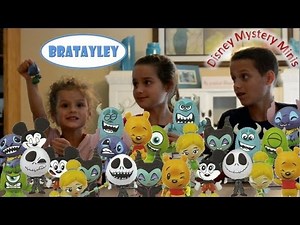 Disney Mystery Minis by Funko Unboxing (WK 135.7) | Bratayley