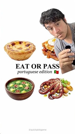 Portuguese food speed run… Go!