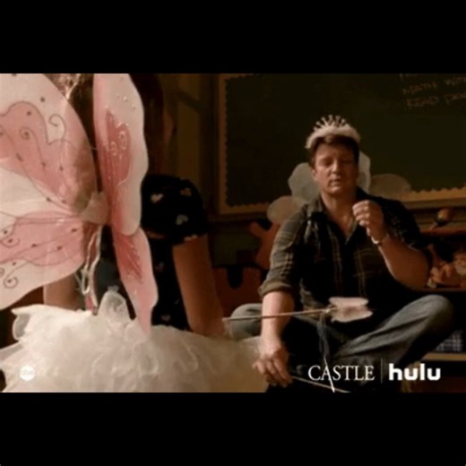 ✨ She was a fairy ✨ Stream #Castle on Hulu this weekend to catch up on all your favorite moments! | Castle