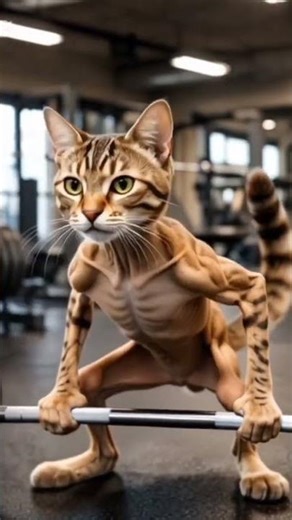 cat bodybuilding