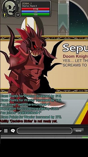Alteon vs Sepulchure | AQWorlds Voice Over Narration