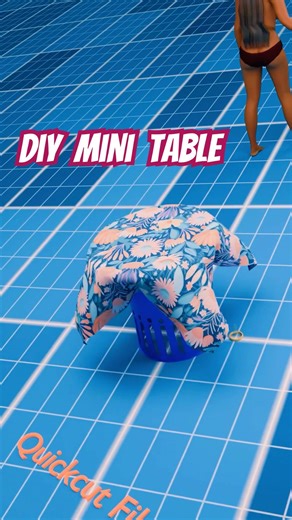 DIY Mini Table from a Plastic Bucket | Easy Home Decor Hack