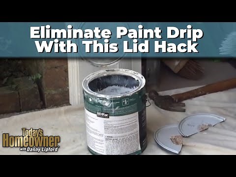 Eliminate Paint Drip With This Lid Hack