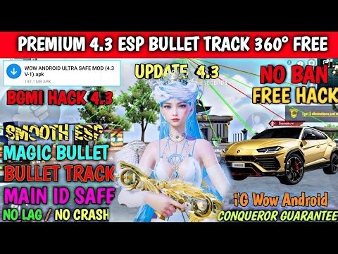 BGMI HACK 4.3 | BGMI 4.3 MOD APK | BGMI ESP HACK | BGMI NEW HACK TODAY | HOW TO HACK BGMI HACK