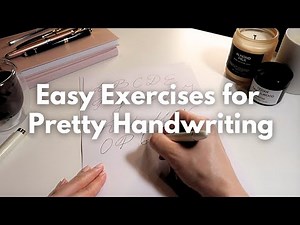 Easy Exercises for Prettier Handwriting | Instant Results