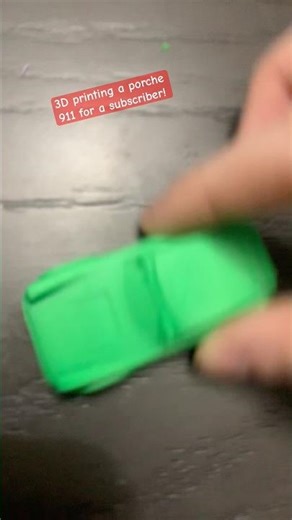 3D printing a porche 911 for @NITRO-KidYT