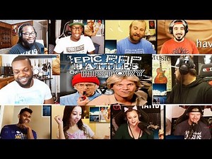 Jacques Cousteau vs Steve Irwin. Epic Rap Battles of History REACTIONS MASHUP