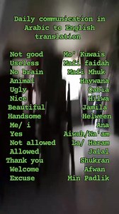 213 reactions · 48 shares | English to Arabic translation words tutorial #reels | Amereper Quiñanola Cruz | Facebook