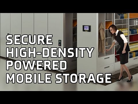 High-Density Powered Mobile Storage Systems | Aurora Storage