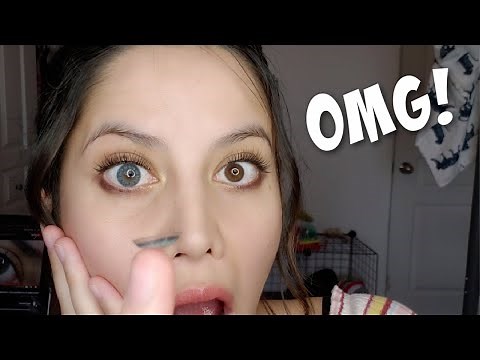 I Found The Most NATURAL Blue Contacts IN THE WORLD! (NO BUG EYE EFFECT)