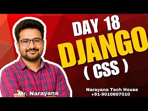 Day18: Django by Mr. Narayana, #django, #webdevelopment , #fullstack