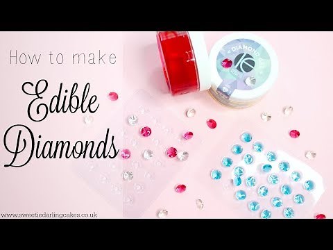 How To Make Edible Diamonds