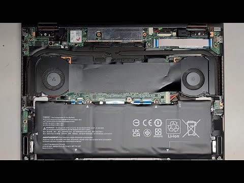 HP Spectre x360 Convertible 15-ch011dx Disassembly Battery Replacement Repair RAM Upgrade