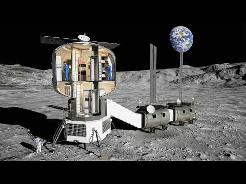 The Brutal Reality of Building the First Moon City