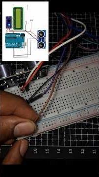 Arduino Radar system distance Measuring system #esp32 #trending #tech #military #radarsystem