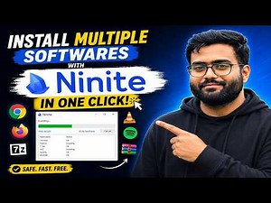 Install Multiple Softwares at Once on PC with Ninite One Click Setup!