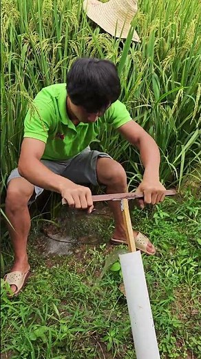 Homemade agricultural siphon irrigation device