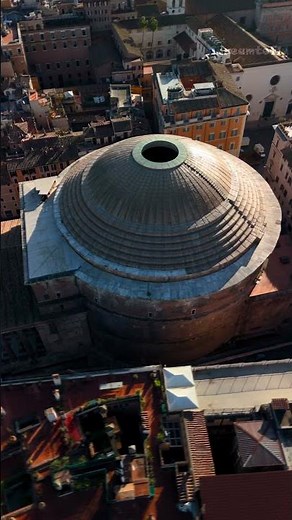 Pantheon - Roma - Drone 4K HDR