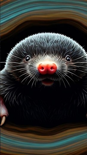 Star-Nosed Mole's Incredible Underground Habitat #starnosedmole #mole #rat #underground #star #nose
