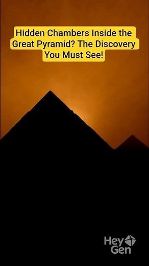 Hidden Chambers Inside the Great Pyramid? The Discovery You Must See!
