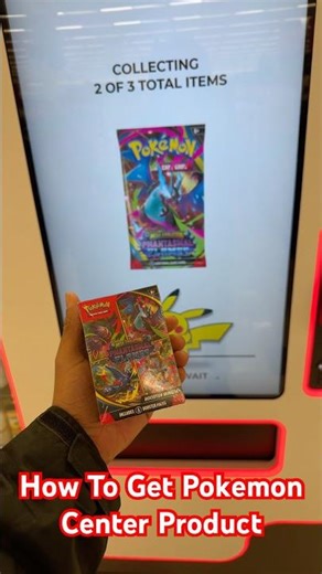 How to get pokemon cards from a pokemon center box