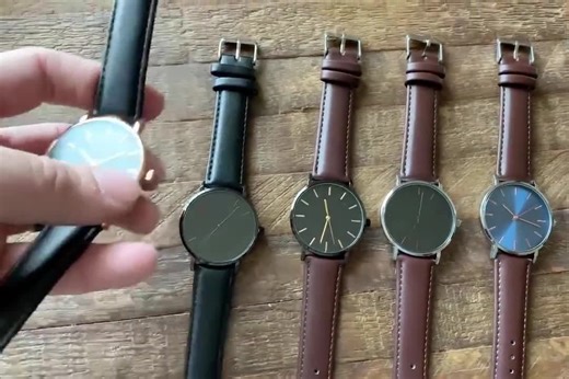 Custom Watch Personalized Watch Hand Writing Christmas Gift Watch Metal Personalized Dad Gifts Husband Gift Leather Watches - Etsy