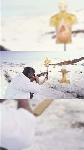 One of the Most Powerful Rifle Rounds vs Ballistic Gel — Slow Motion Test