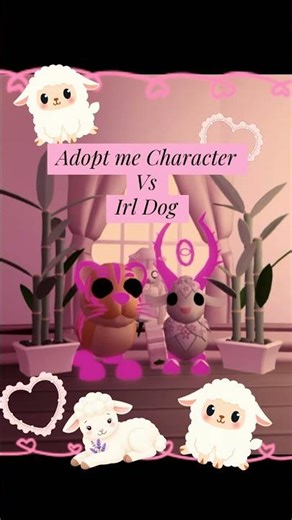 Adopt me pets VS irl dog #adoptme #adoptmeroblox #adoptmetrading #cute #cutedog #doglover #cutepets