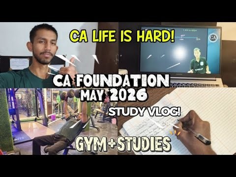 Day 10/90 😤📚 | CA Foundation Comeback + My Daily Timetable Revealed ⏰🔥 #cafoundation #accounting #ca