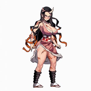 Nezuko Kamado in final form #demonslayer #demonslayerkimetsunoyaiba #nezukokamado #nezuko #animation | DBZeira