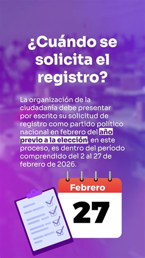 ¿Sabes cómo se crea un nuevo partido político nacional? 🏛️ Para que una organización ciudadana se convierta en un partido debe cumplir con pasos clave regulados por la Constitución Política, la Ley General de Partidos Políticos, así como el instructivo que emite el Consejo General del INE. 🎥 En este video te explicamos: ⏳ plazos importantes, 👥 mínimo de afiliados, 📢 beneficios de obtener el registro. | INE Chihuahua