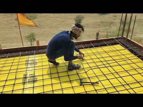 RCC Two Way Slab Steel Layout | Double Direction Reinforcement