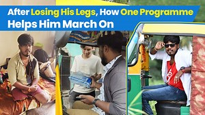 Lost his ability to walk, but became a star delivery executive. Hear this unbelievable story of Harish Babu. In partnership with Flipkart Stories | TheBetterIndia