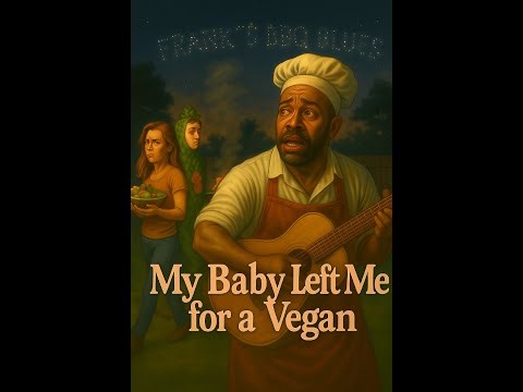 My Baby Left me for a Vegan 🍗 | Blues BBQ Song for Backyard Barbecue Vibes