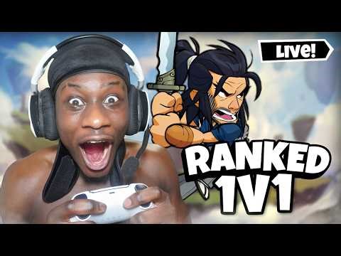 Pushing HARD for ELO in Ranked 1v1s | Brawlhalla LIVE And More Games 🔥