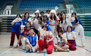 Candy & Beatbox（ intro）丨比特砍帝（俯视版）丨北师大校运会健美操比赛蝉联第一萌翻全场，青春活泼百事可乐！丨俯视版队形漂亮漂亮！