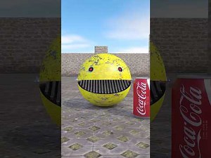 Robot Pacman vs Coke 🧋🥤🫢😮‍💨🤭 #pacman #robotpacman