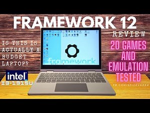 Is THIS a Budget Laptop? // Framework Laptop 12 Review - Intel i3-1315U - 20 Games + Emulation Tests