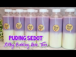 Taro Flavored Pudding Recipe: Silky Nutrijell Pudding That's Soft and Delicious