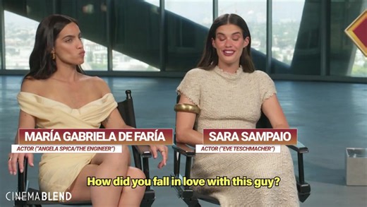 Why do the ladies love Jimmy Olsen? 'Superman’s' Sara Sampaio sheds light on why Eve is obsessed with him