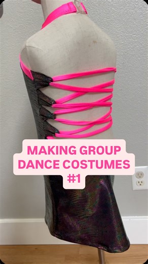 NICOLE | sewing | Starting off these group costumes with a Strappy back dress and a keyhole front 🥰 I love the idea of same fabric, different costumes! The... | Instagram